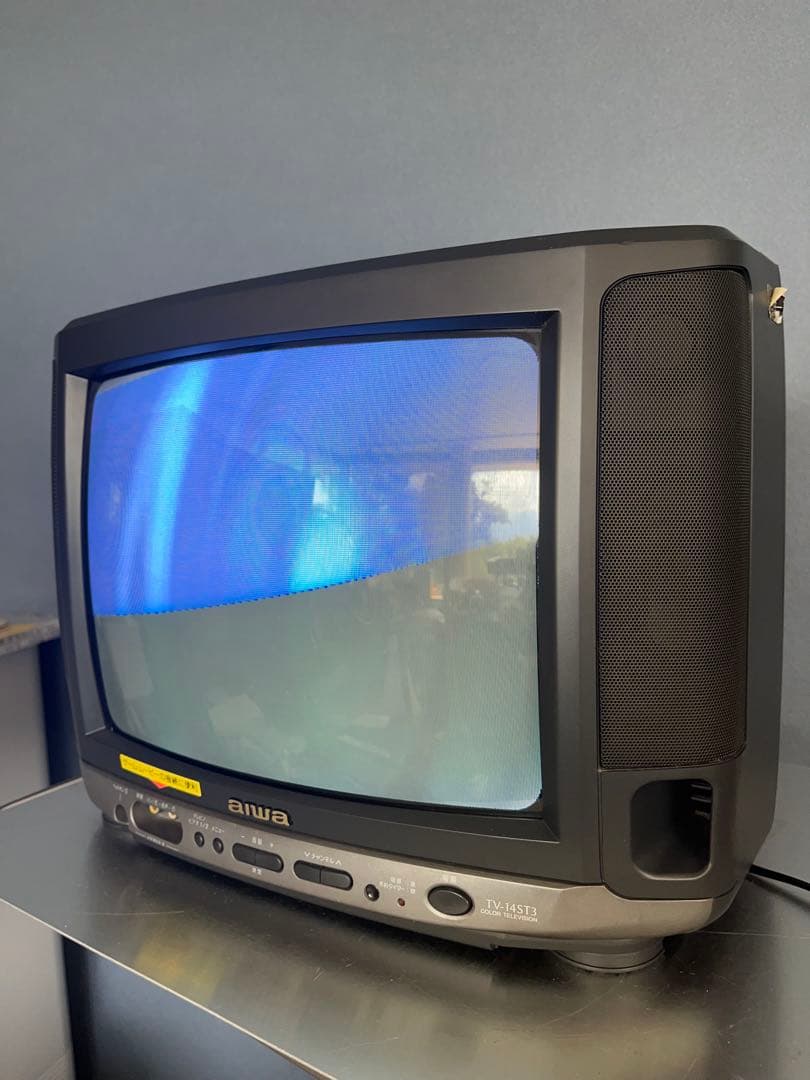 97年製 aiwa ブラウン管カラーテレビ TV-14ST3 - メルカリ