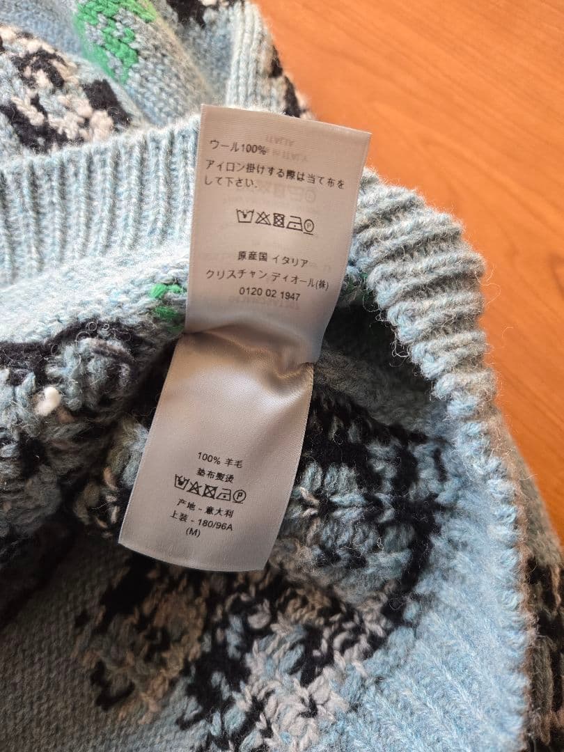 美品】Dior HOMME 20aw トワルドジュイ ニット セーター M - メルカリ
