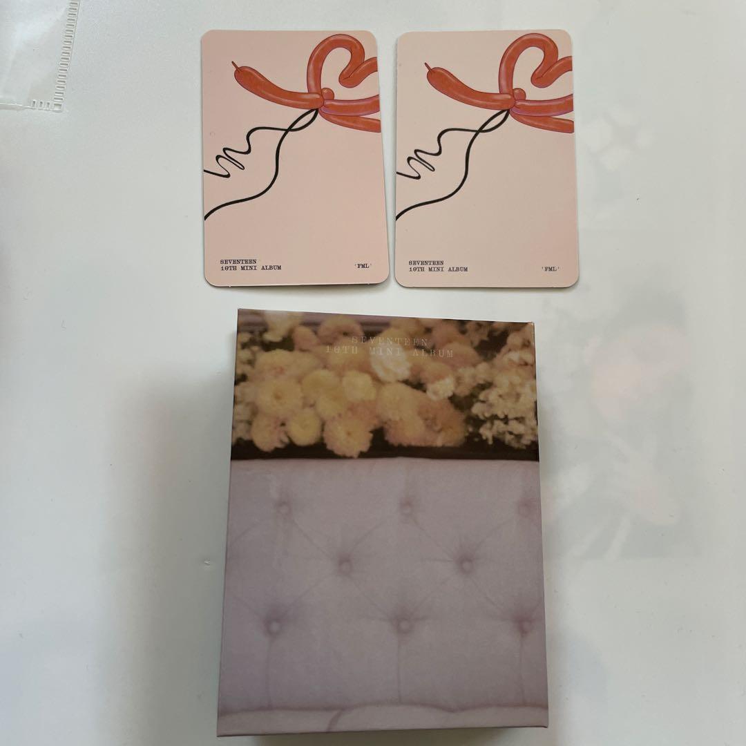 seventeen FML carat盤 バインダー エスクプス スンチョル - メルカリ