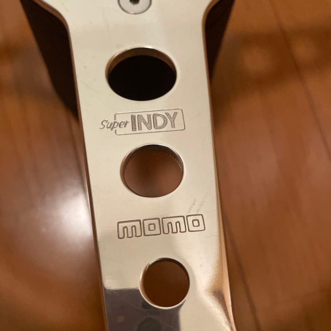MOMO Super INDY ステアリング 34パイ 89年製 - メルカリ