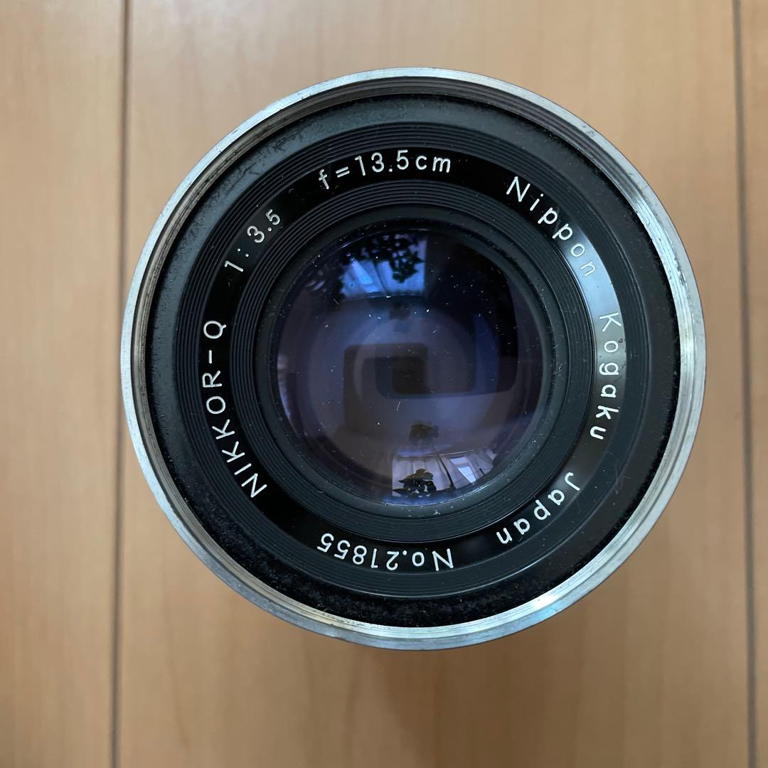 NIKKOR-Q 1:3.5 f=13.5cm レンズ Nippon Kogaku Nikkor-Q 1:3.5 f=3.5 135 mm Lens No. 815849 | eBay