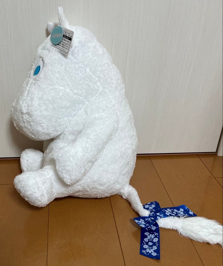 ムーミン 特大サイズぬいぐるみ ムーミンの日 2025 新品、タグ付き