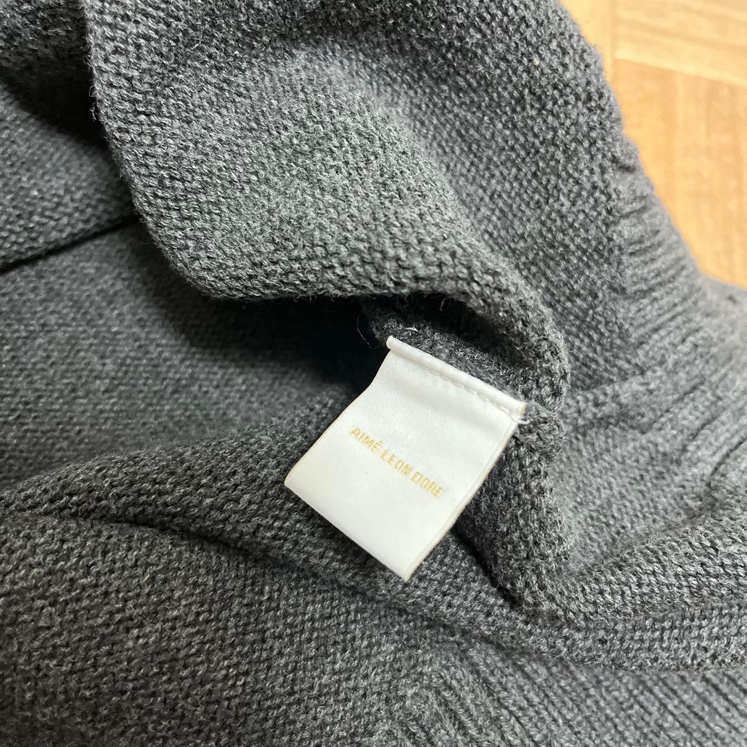 希少 AIME LEON DORE バイカラー コットンニット 美品 Sサイズ - メルカリ
