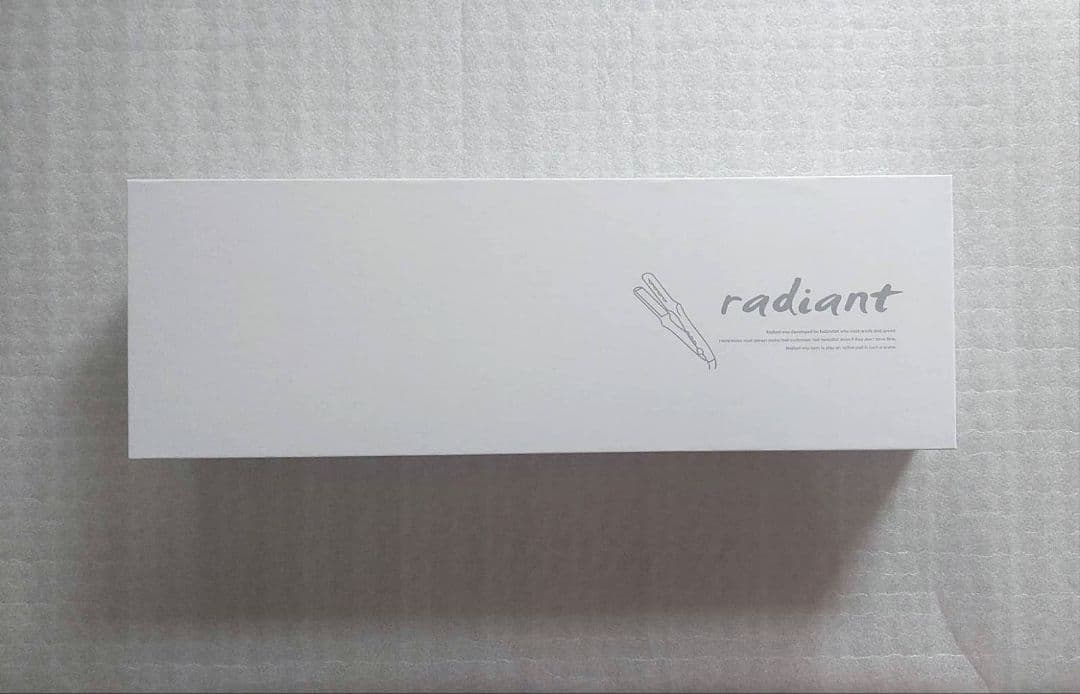 radiant ストレートヘアアイロン　28mm radiant（ラディアント） シルクプロアイロン 28mm レッド 赤 LM125-R