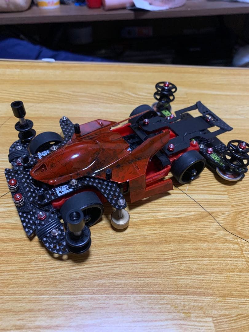 ミニ四駆 msフレキ サンダーショット ミニ四駆 完成品 サンダーショット MSフレキ サンダーショットjr