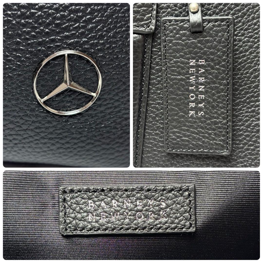 新品未使用】バーニーズニューヨーク メルセデスベンツ レザートート