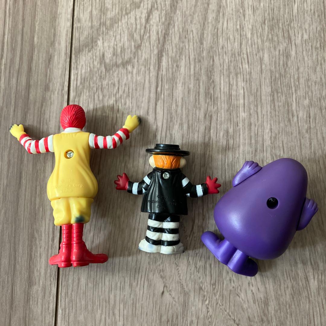 マクドナルド キャラクター フィギュア ドナルド ハンバーグラー