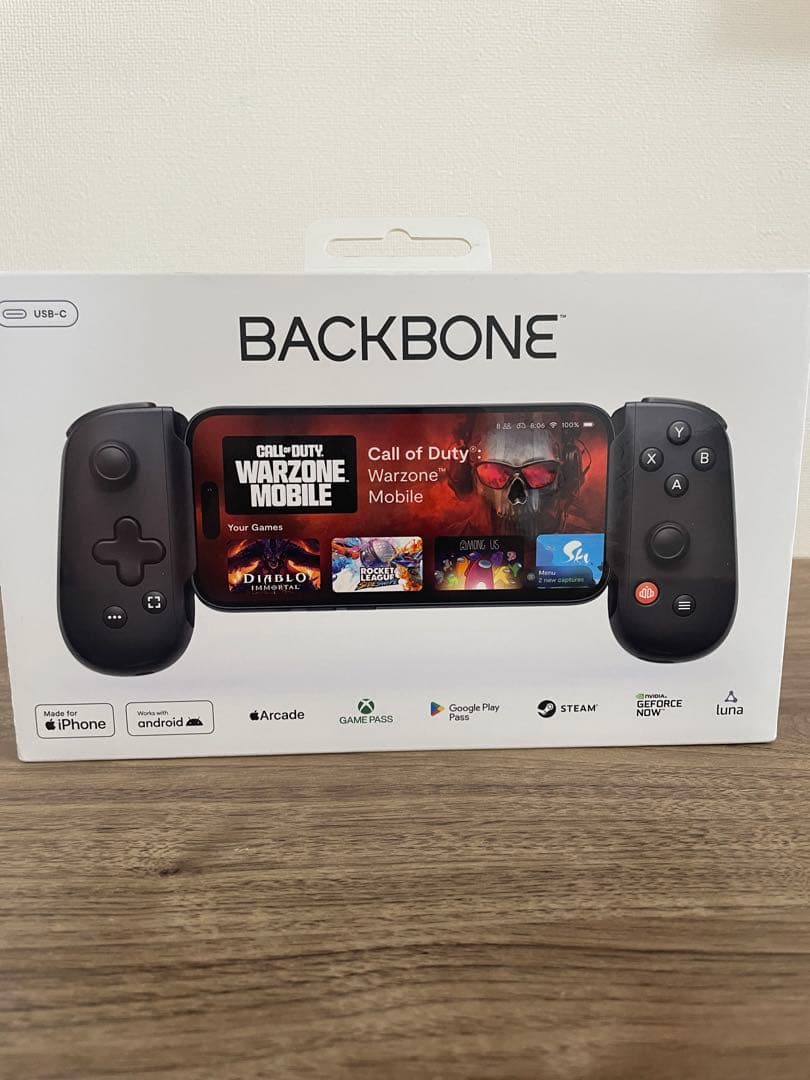 【極美品】BACKBONE One モバイルゲームコントローラー 第２世代 Amazon.co.jp: Backbone BB-02-W-S One モバイルゲームコントローラー