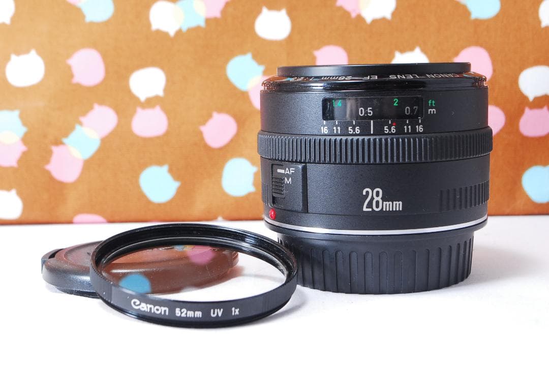 ✨人気の単焦点レンズ✨Canon EF 28mm F2.8 - メルカリ