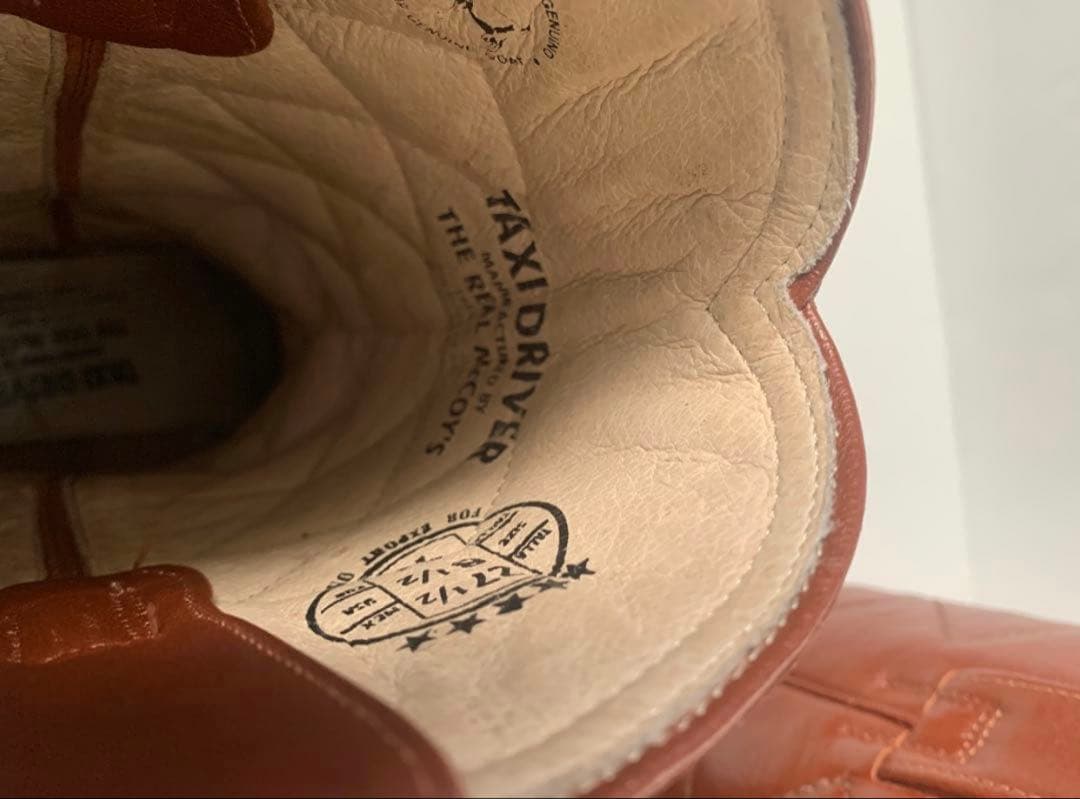 美品 リアルマッコイズ ウエスタンブーツ TAXI DRIVER 27.5 EE - メルカリ