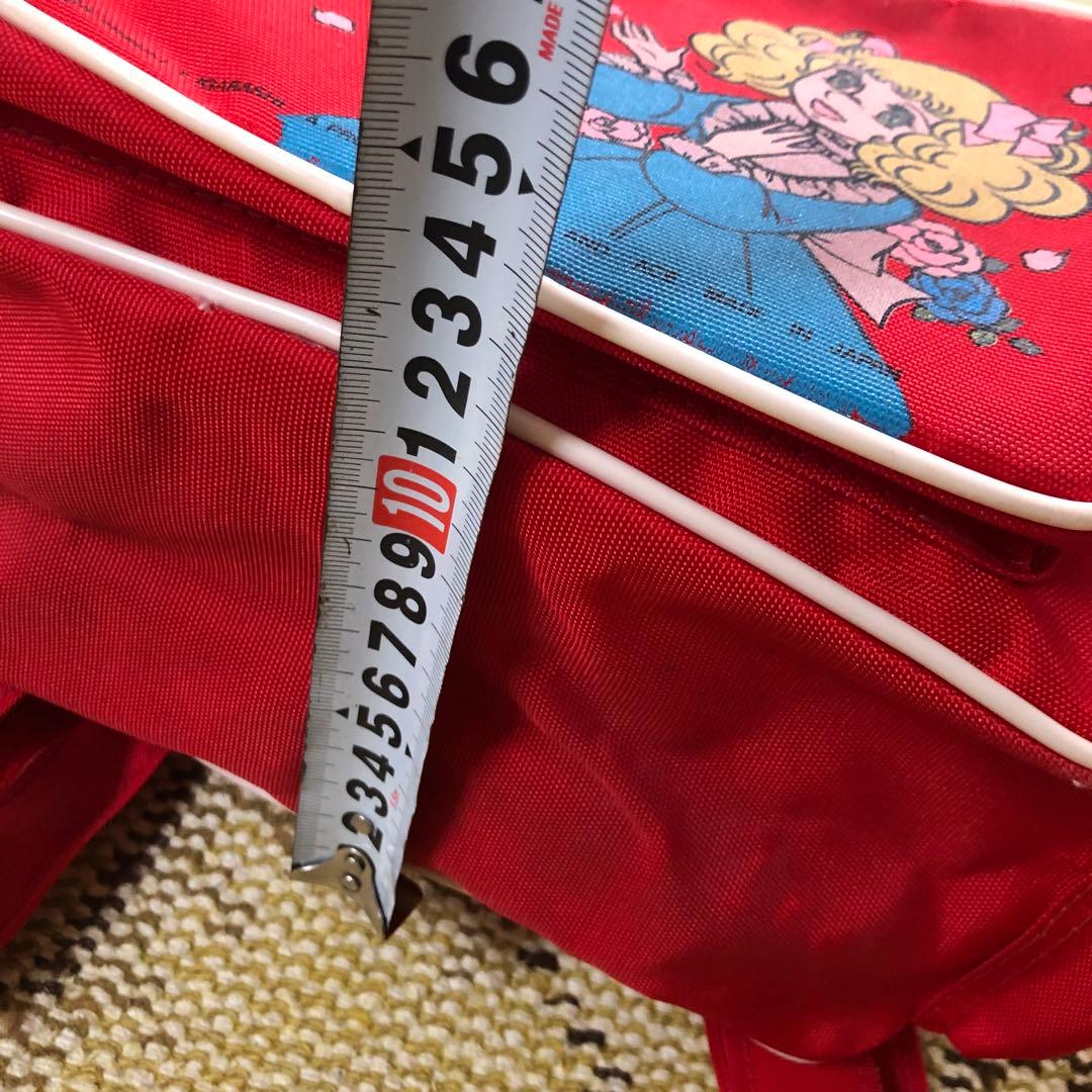 昭和レトロ 赤 リュックサック いがらしゆみこ キャンディキャンディ