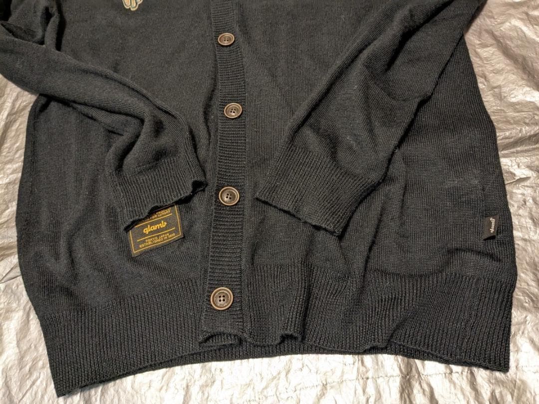 glamb × ジョジョ カーディガン ハイエロファントグリーン 3（L