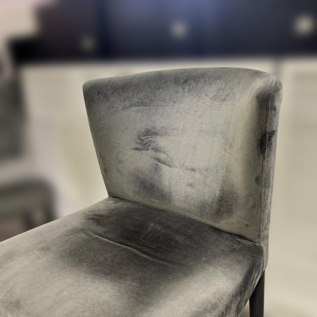 ligne roset】ロゼチルコ◇ダイニングチェア2脚セット◇ベロア