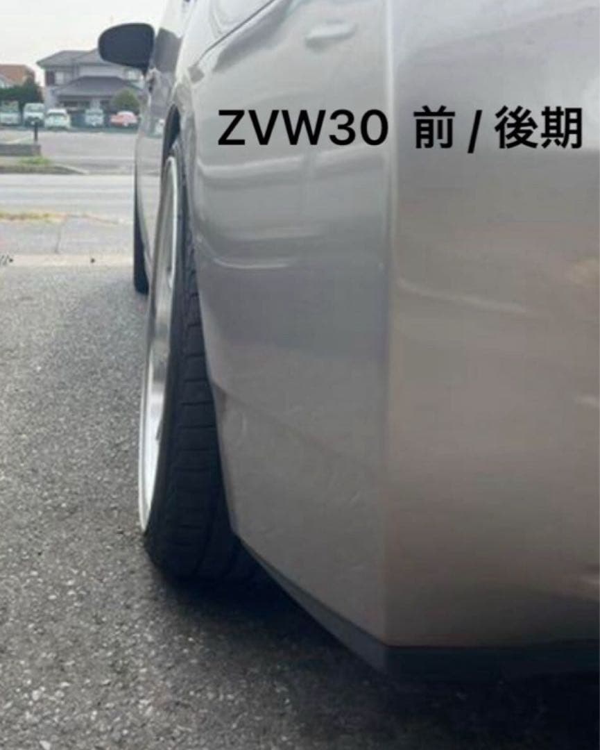 トヨタ プリウス ZVW30 前/後期 リア キャンバープレート 3度鬼キャン