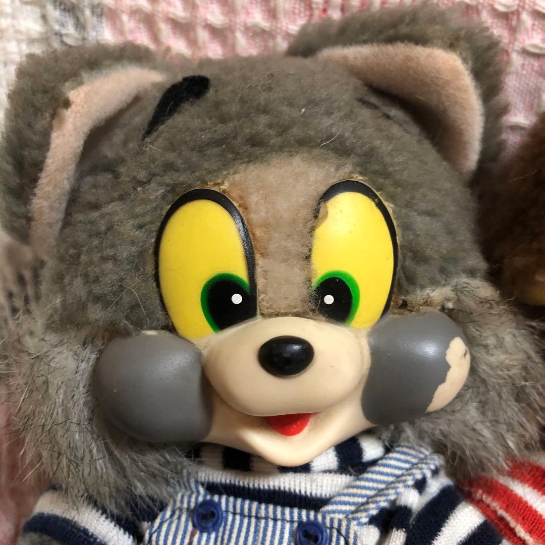 昭和レトロ ヴィンテージ マスダヤ トム＆ジェリー ぬいぐるみ 中古品
