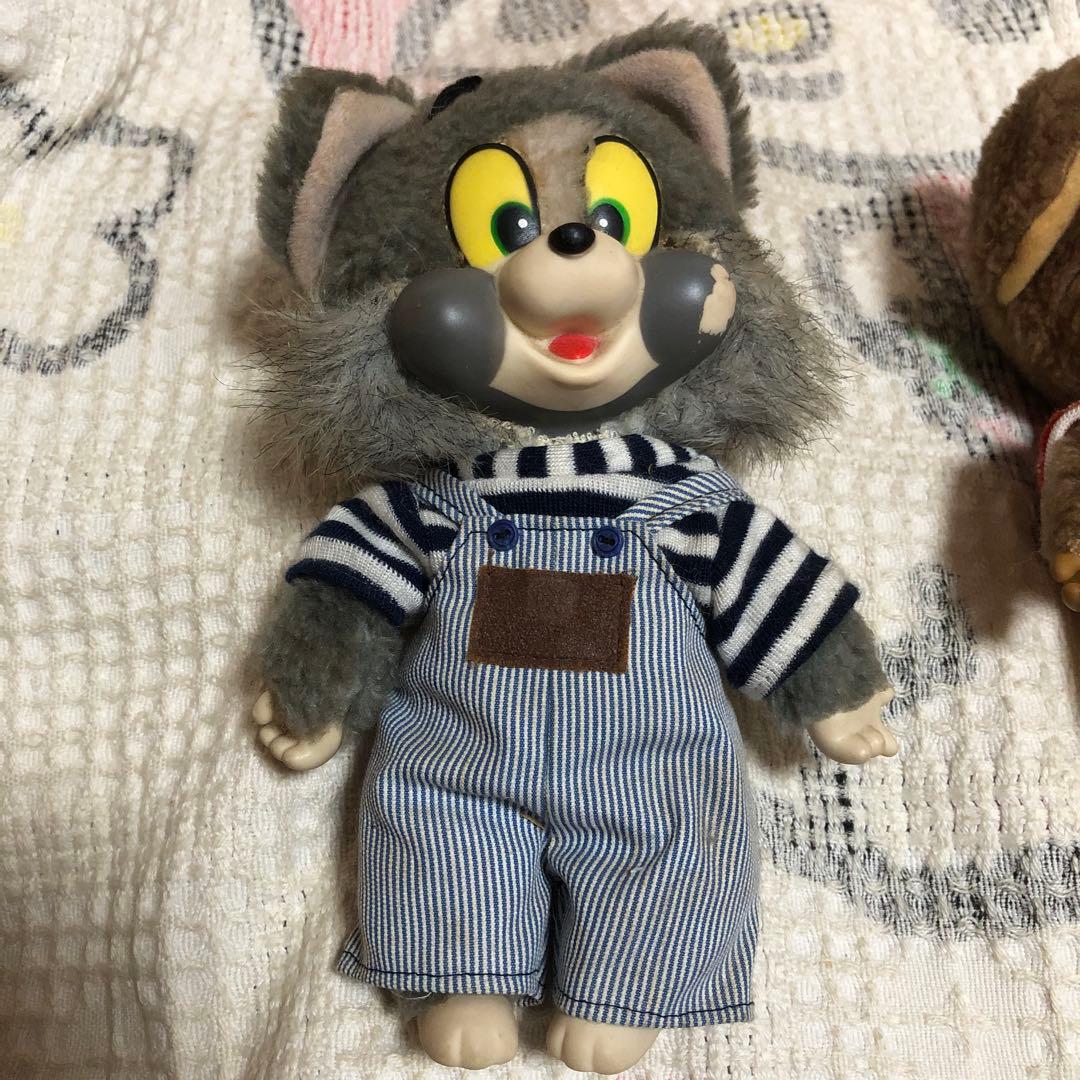 昭和レトロ ヴィンテージ マスダヤ トム＆ジェリー ぬいぐるみ 中古品