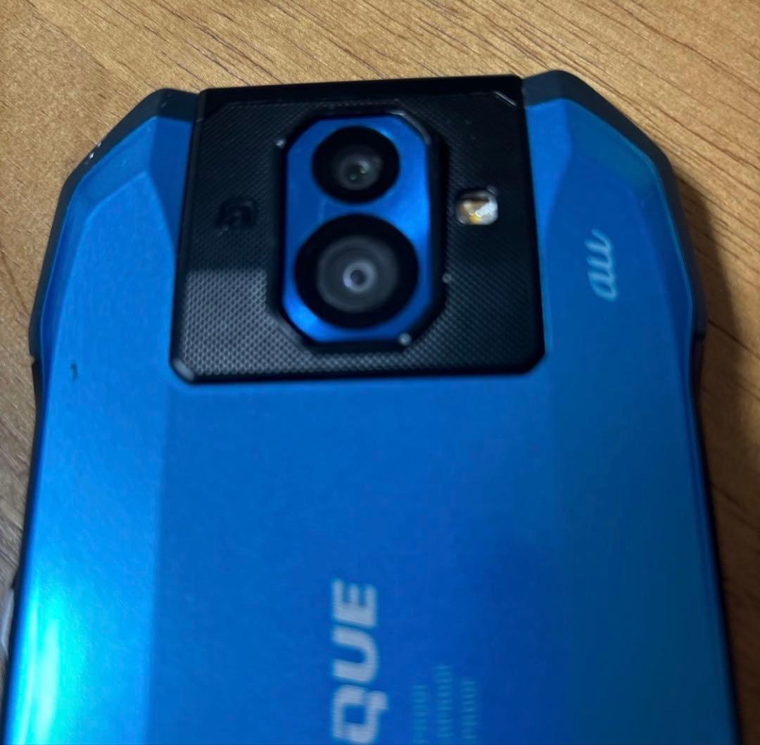 ジャンク品 au TORQUE G04 ブルー 京セラ KYV46 ブルー - メルカリ