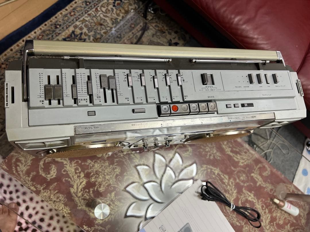 希少ビクター Victor ラジカセ RC-M70GX ゴールド中古動作品整備品