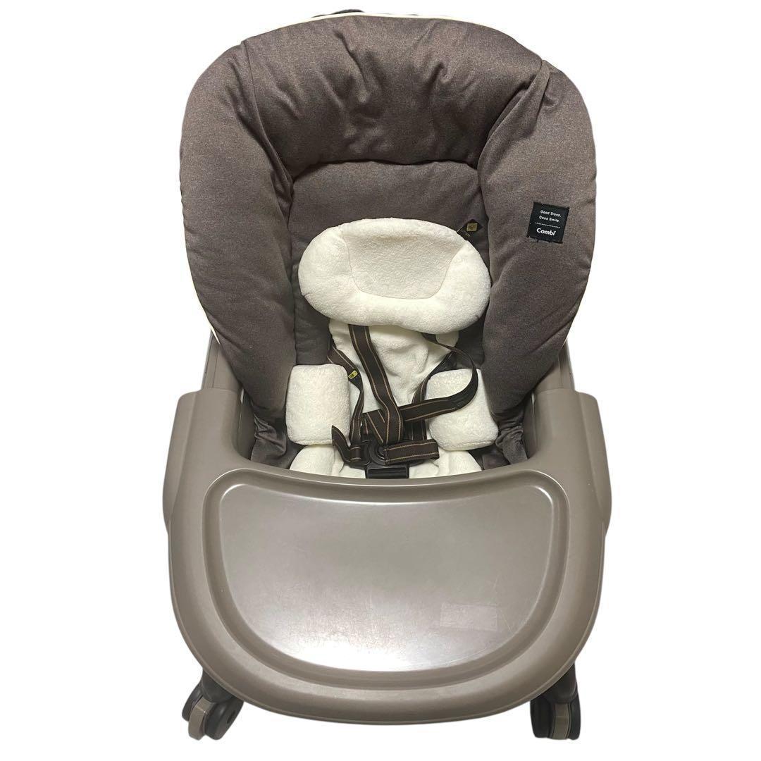 《美品》コンビ ネムリラ AT BEDi 電動スイング ハイローチェア