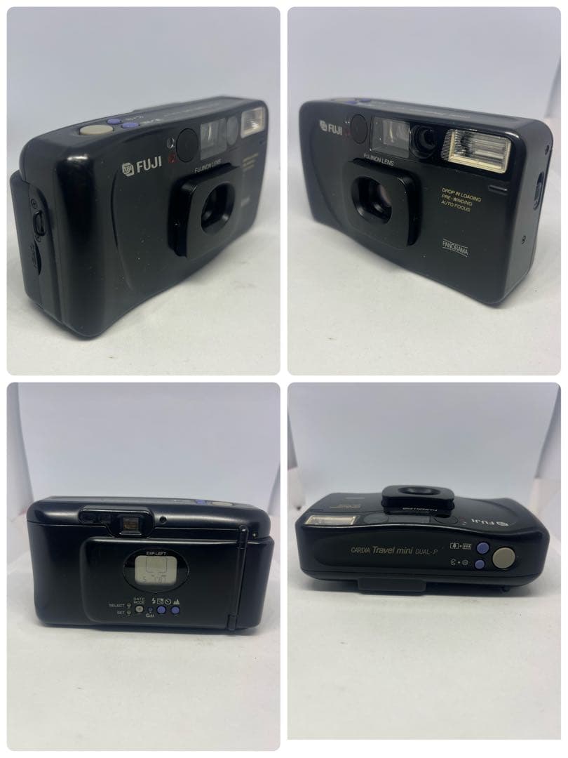 コンパクトフィルムカメラ 7台セット 通電確認済 一部ジャンク品も有