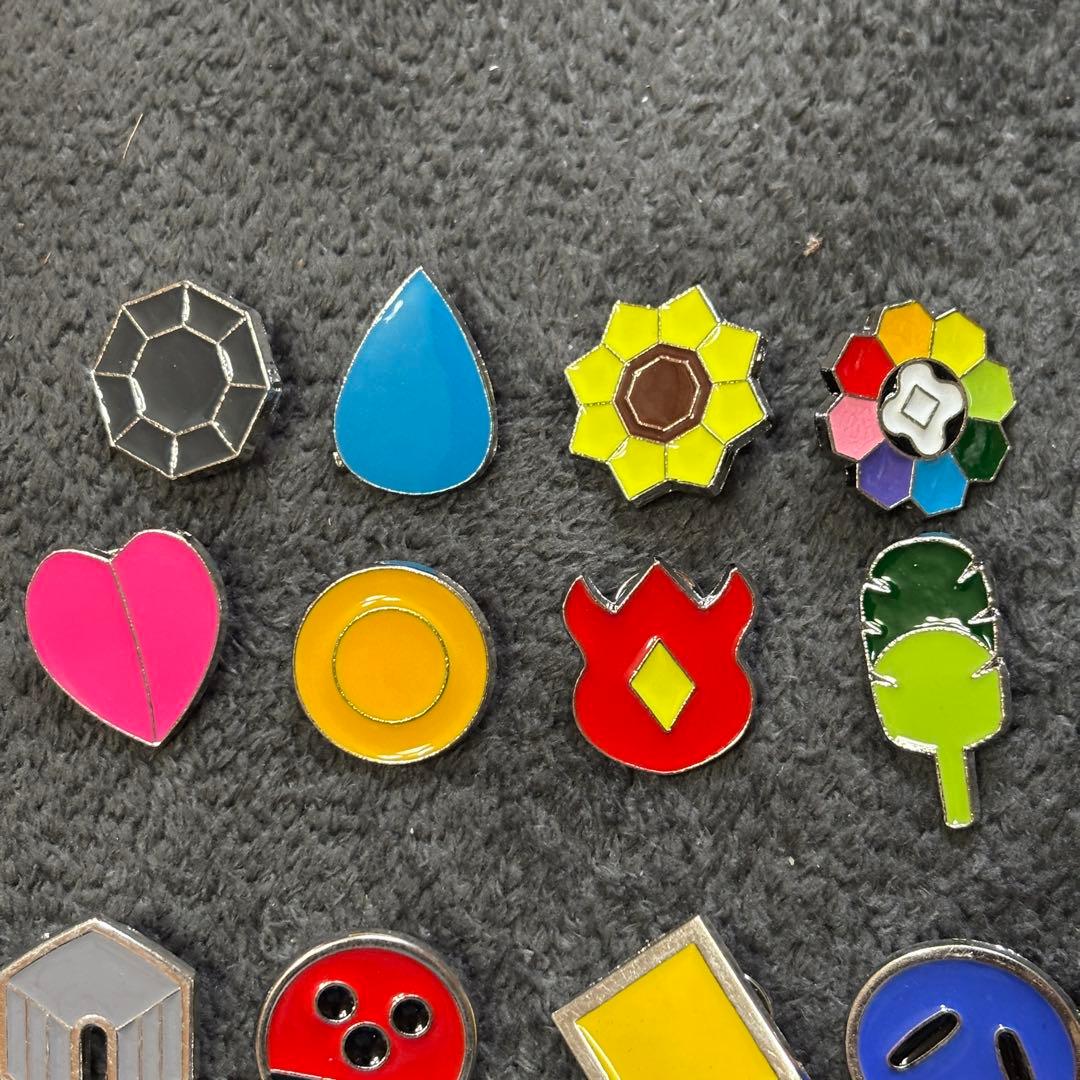 ポケモン ジムバッジ カントー地方〜カロス地方 58個セット - メルカリ