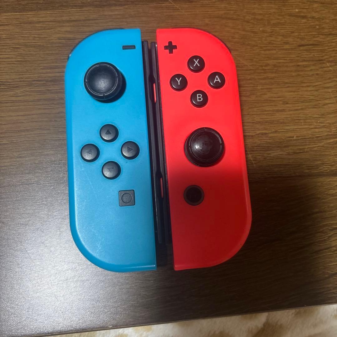 Nintendo Switch Joy-Con 青赤 ジャンク品 - メルカリ