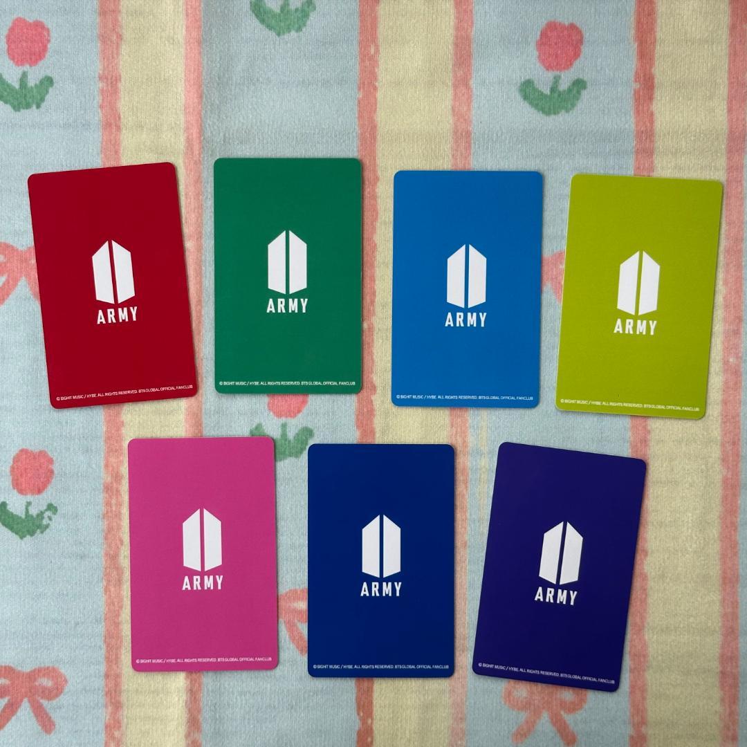 BTS JPFC ファンクラブ会報 アンケート トレカ7枚 - メルカリ