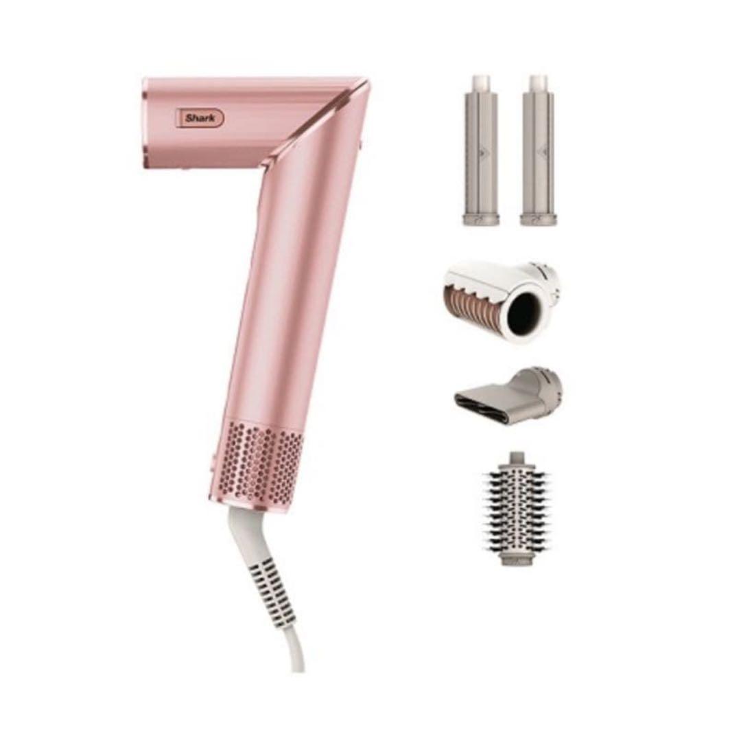 お値下げ中【新品未開封】Shark FlexStyle ヘアドライヤー　ピンク 月額2,880円レンタルプラン：Shark FlexStyle ヘアドライヤー マルチ