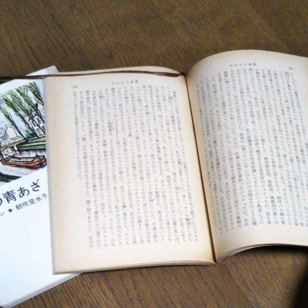 サガン2冊セット 失われた横顔 心の青あざ 朝吹登水子 訳 新潮文庫