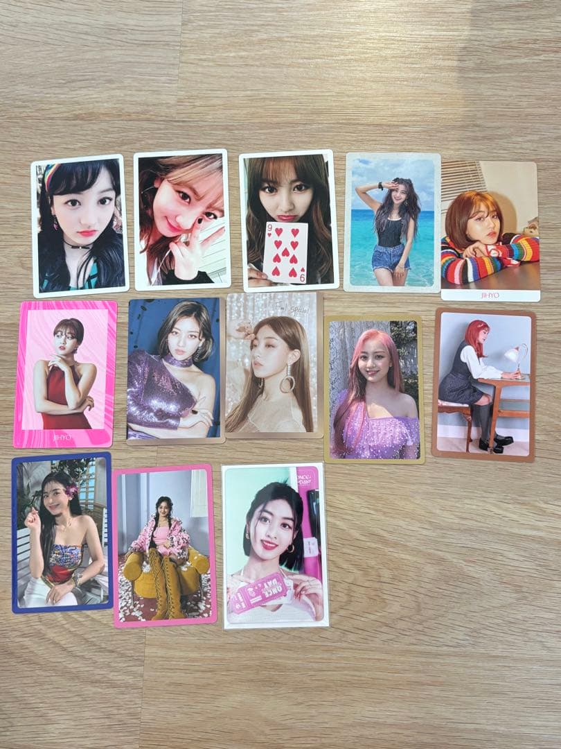 TWICE ジヒョ トレカ - メルカリ