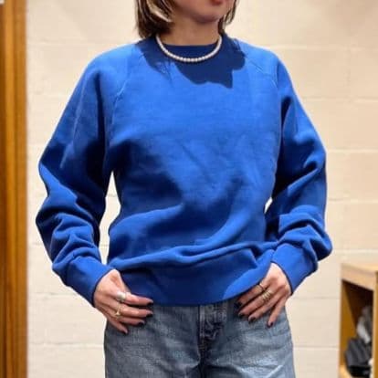 The Shinzone コモンスウェット ブルー - メルカリ