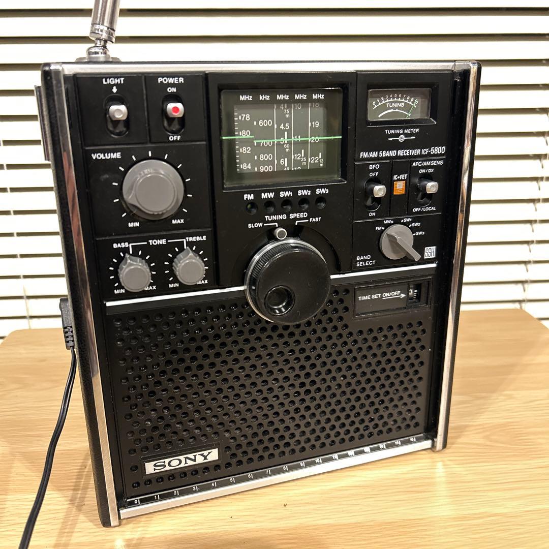 SONY スカイセンサー ICF-5800 BCLの名機