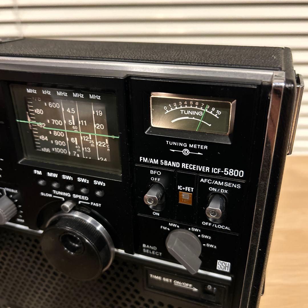 SONY スカイセンサー ICF-5800 BCLの名機