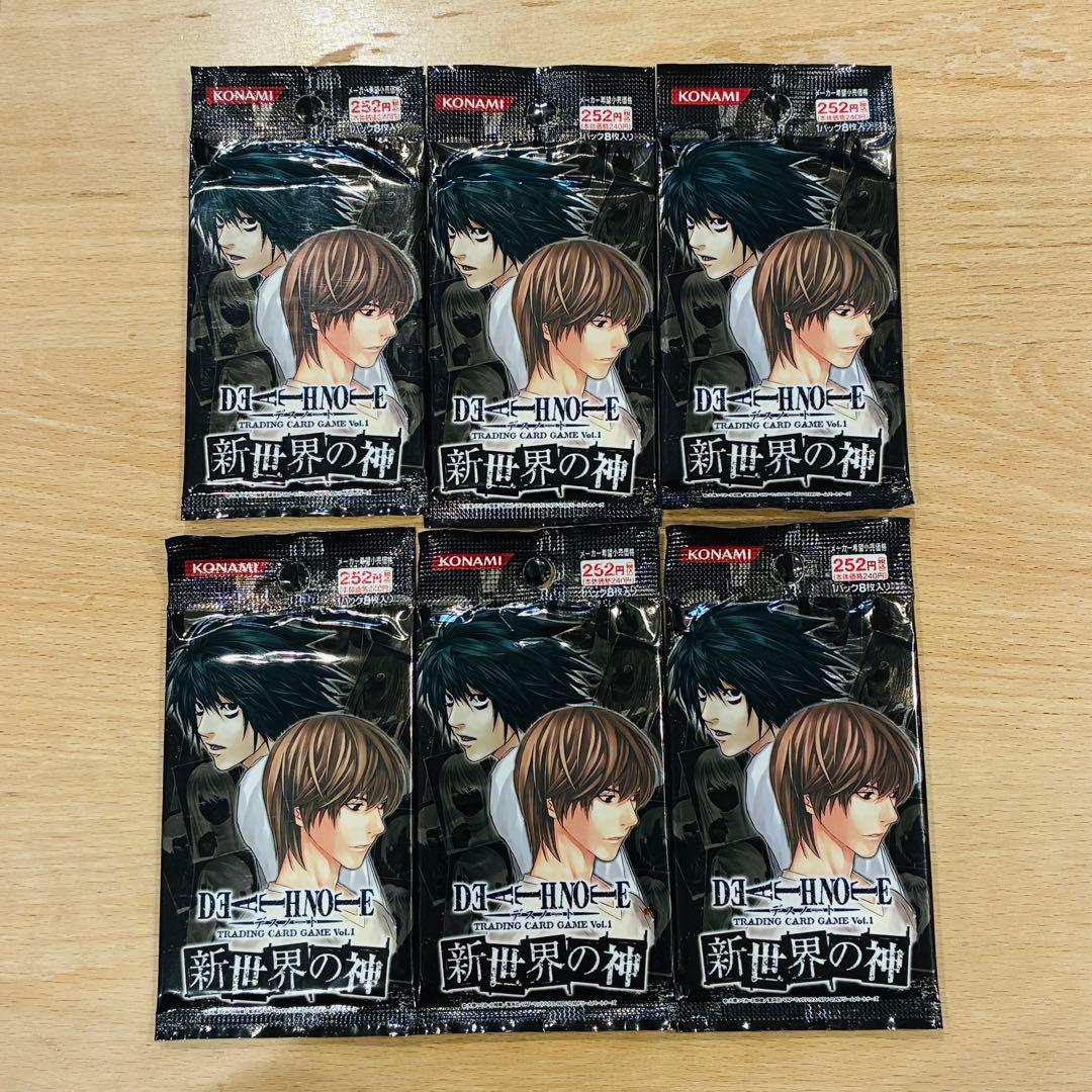DEATH NOTE トレーディングカードゲーム 新世界の神 6パック デスノートTCG 全4弾＋特典カード | カードコレクターMOKOの半地下ブログ