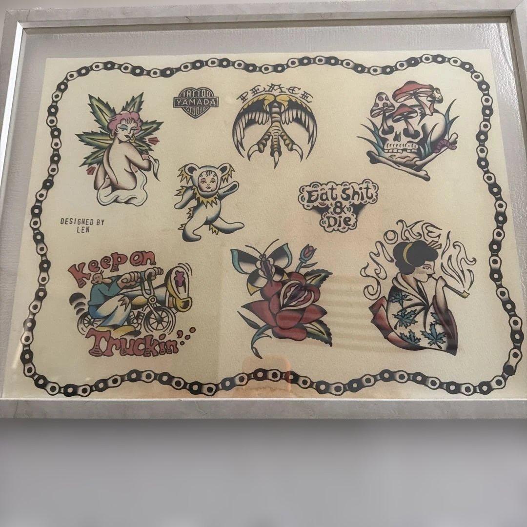 tattoo studioYAMADA タトゥーフラッシュ - メルカリ