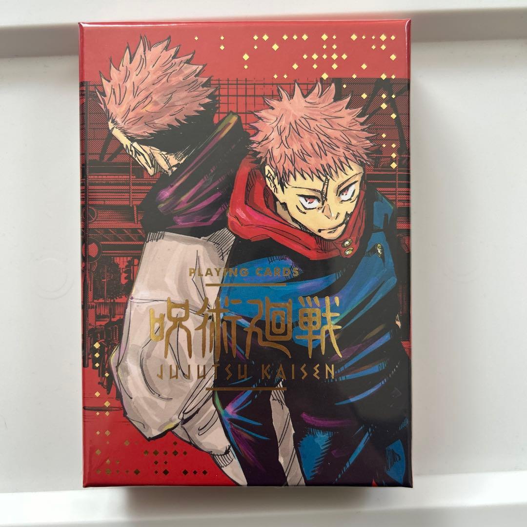 未開封】呪術廻戦 箔押しトランプ - メルカリ