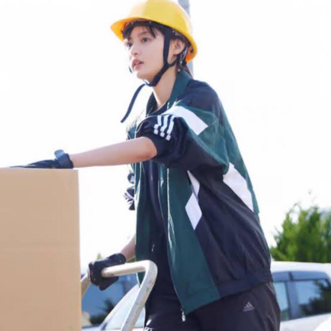 セットアップ】adidas REKIVE トラックジャケットL 遠藤さくら着用