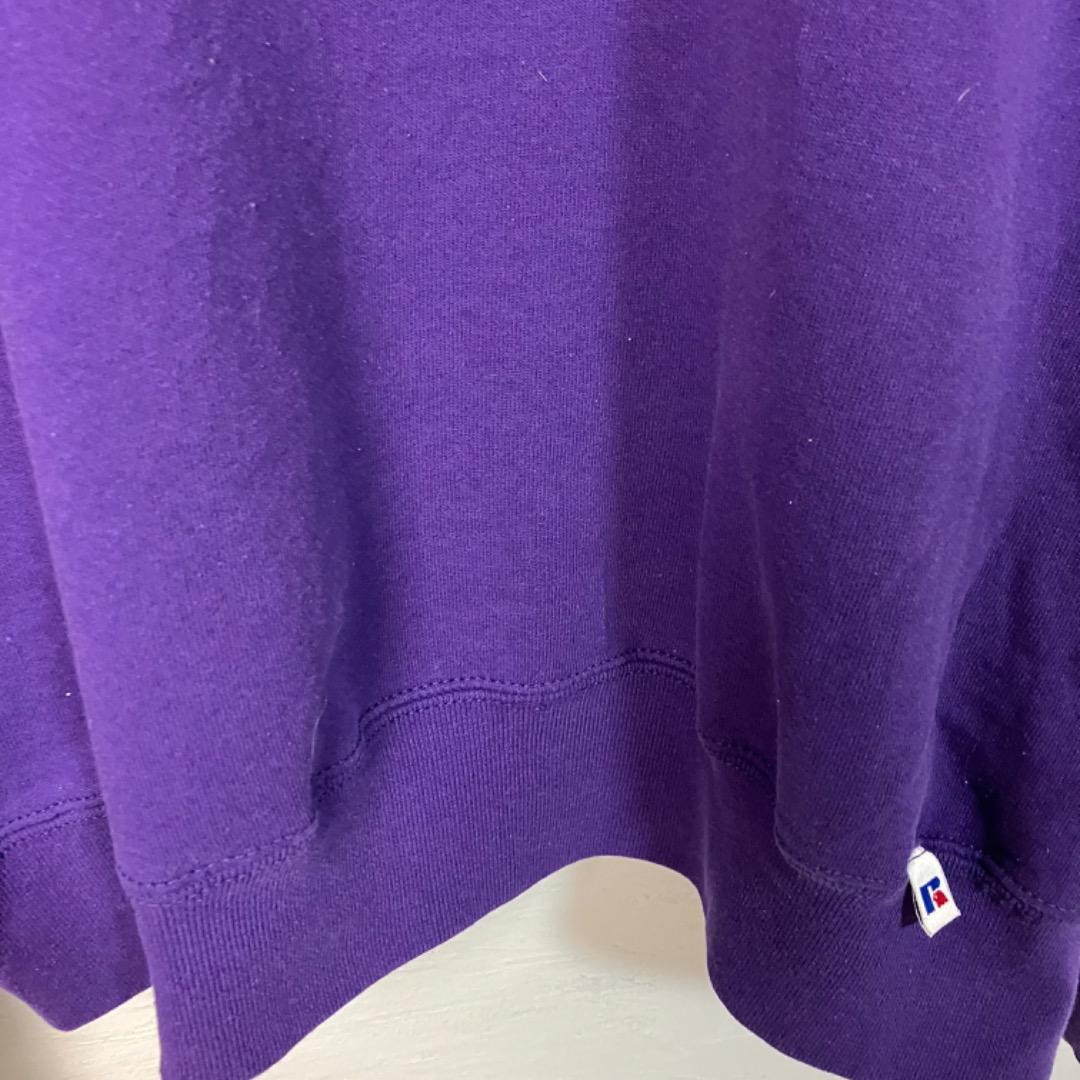 RUSSELL ATHLETIC スウェット ラッセル トレーナー パープル L - メルカリ