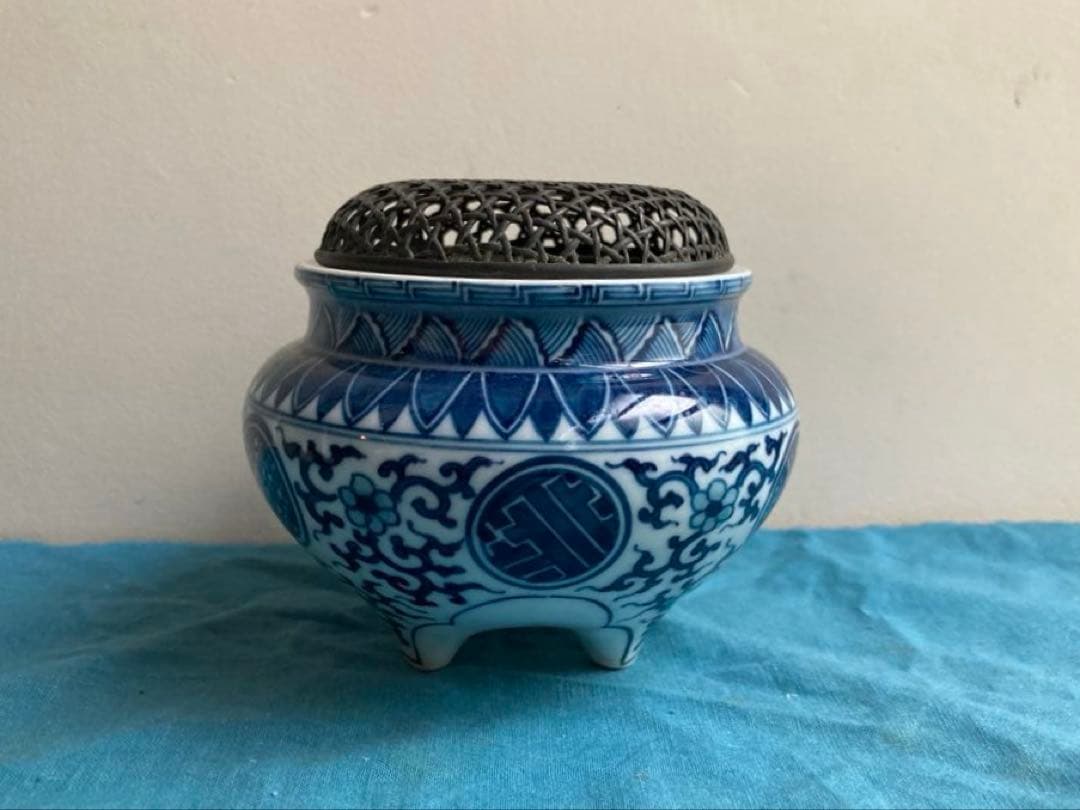 京焼　三浦竹泉　香炉 Yahoo!オークション -「三浦竹泉」(香炉、香合) (京焼)の落札相場