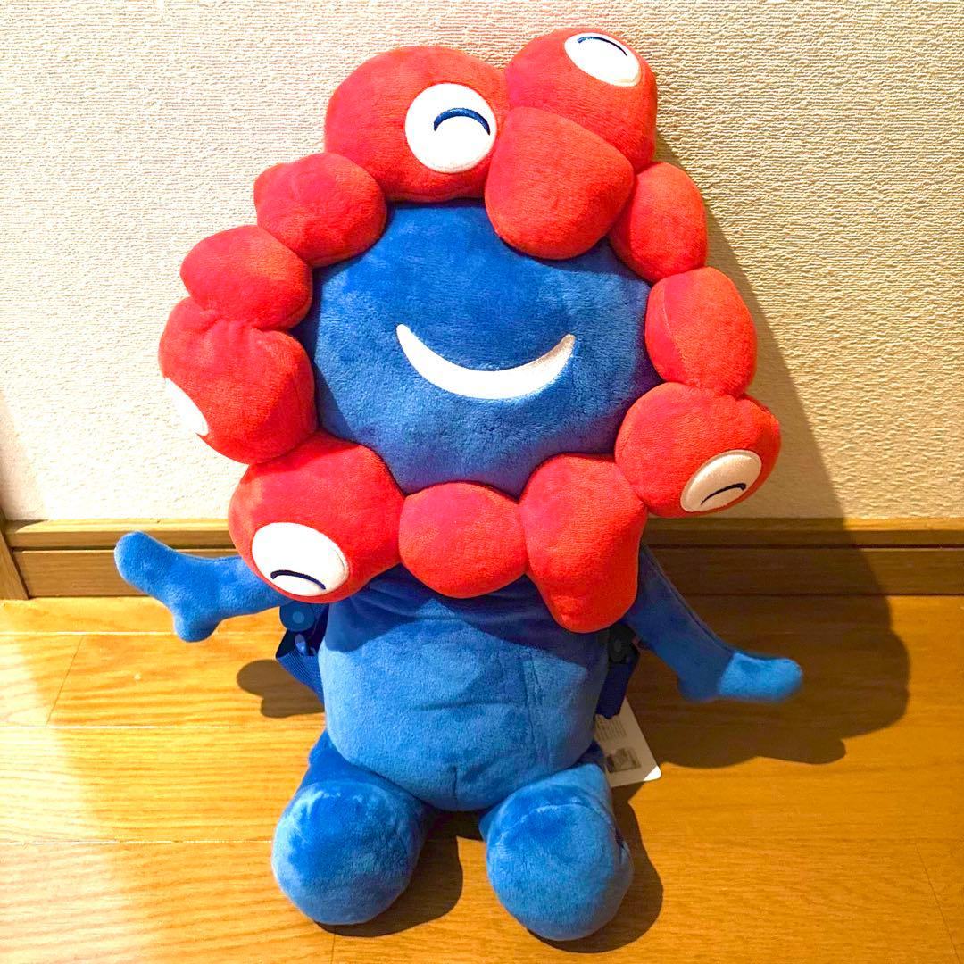 希少】EXPO2025 にっこり ミャクミャク ぬいぐるみリュック 大阪万博