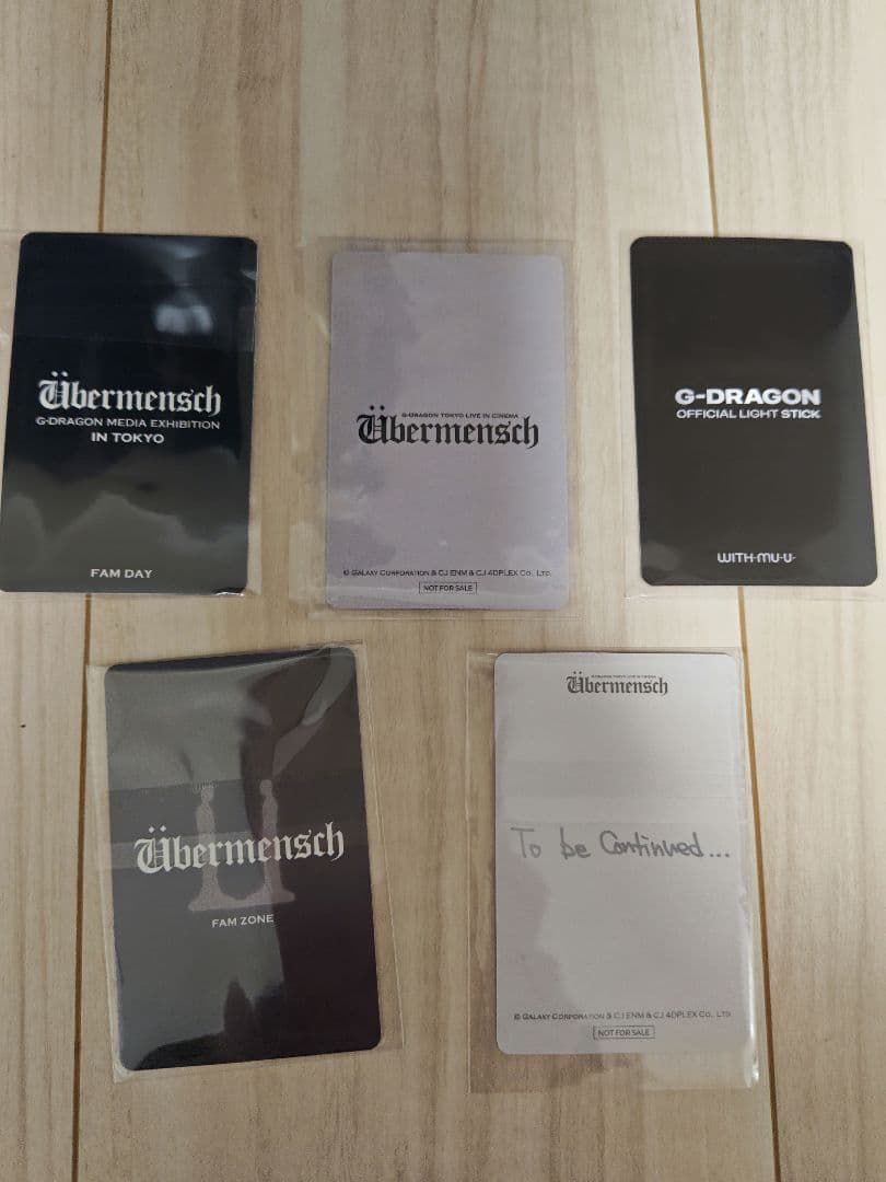 クォンジヨンg-dragonファンミーティング 入場特典 他フォトカードなど