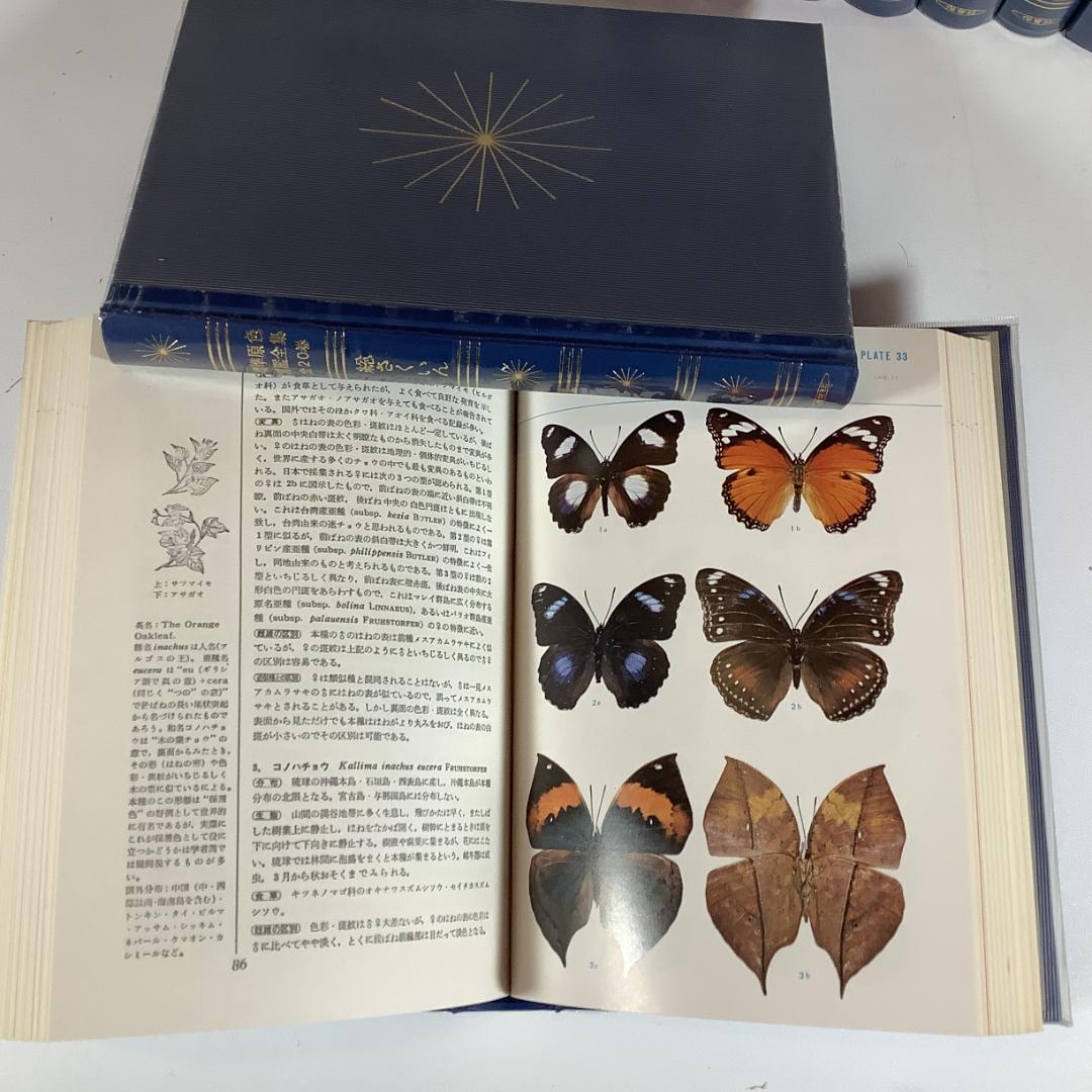 標準原色図鑑全集 全18巻＋別巻2冊 計20冊セット 保育社 動物 植物