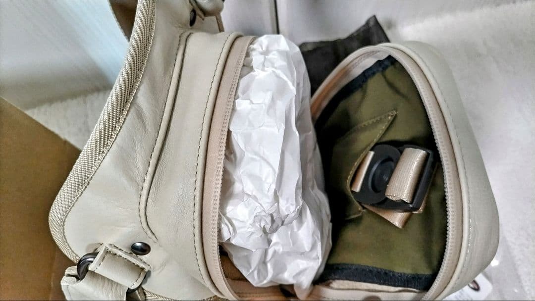 ひ*う様 限定 2ウェイレッグバッグⅡLD エグザリート レザー サンド