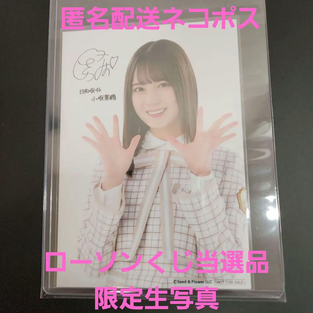 100枚限定当選品】小坂菜緒 生写真 印刷サイン オリジナルブロマイド