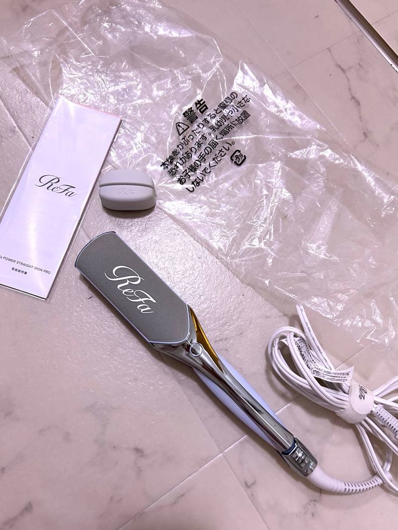 リファパワーストレートアイロンプロ （ホ ワイト） Amazon | 【公式ストア限定】リファパワーストレートアイロンプロ/ReFa