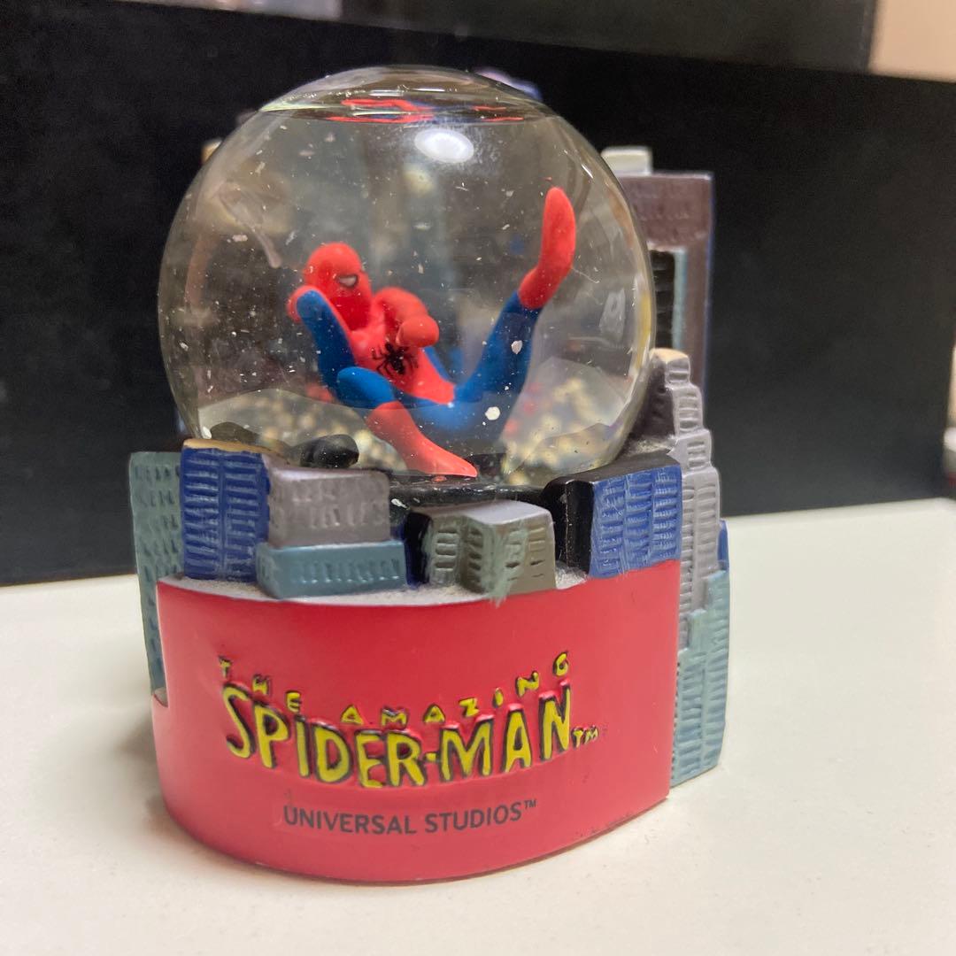 スパイダーマン スノードーム ユニバーサルスタジオ オーランド