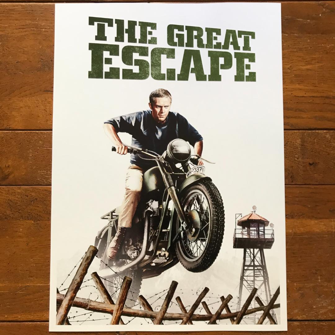ポスター『大脱走』The Great Escape☆スティーブ・マックイーン