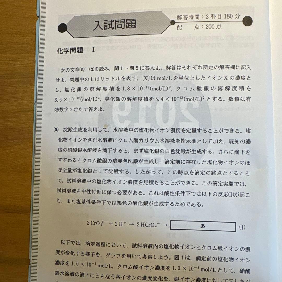 駿台 京大入試詳解 化学 2019-1995 - メルカリ