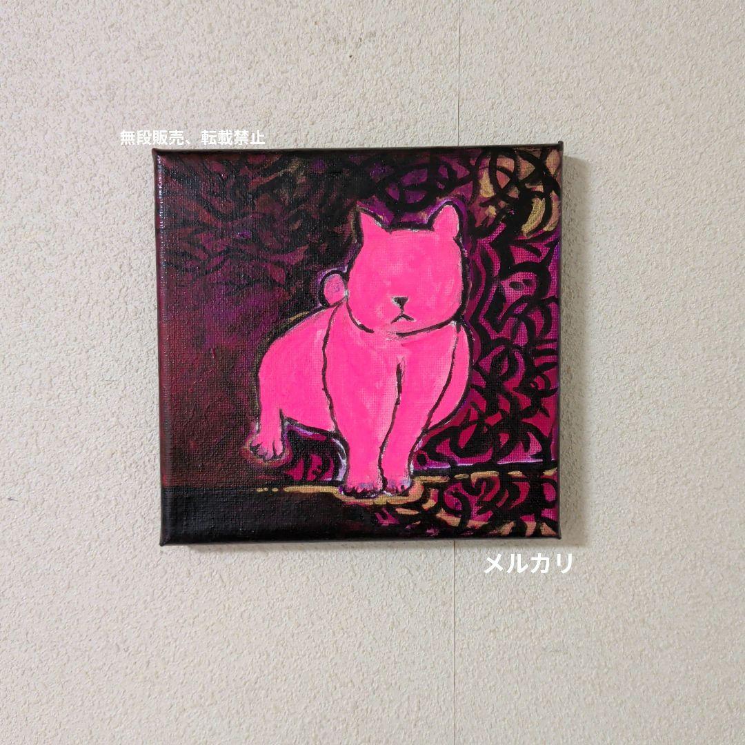 15×15cmキャンバス 原画一点もの - メルカリ