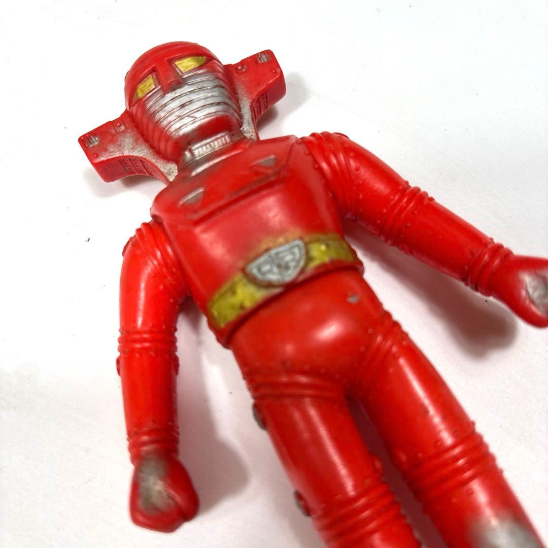昭和レトロ 当時物 ソフビ ヨネザワ レッドバロン - メルカリ